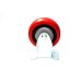 PU Polyurethane Trolley Wheels Heavy Duty (Red)